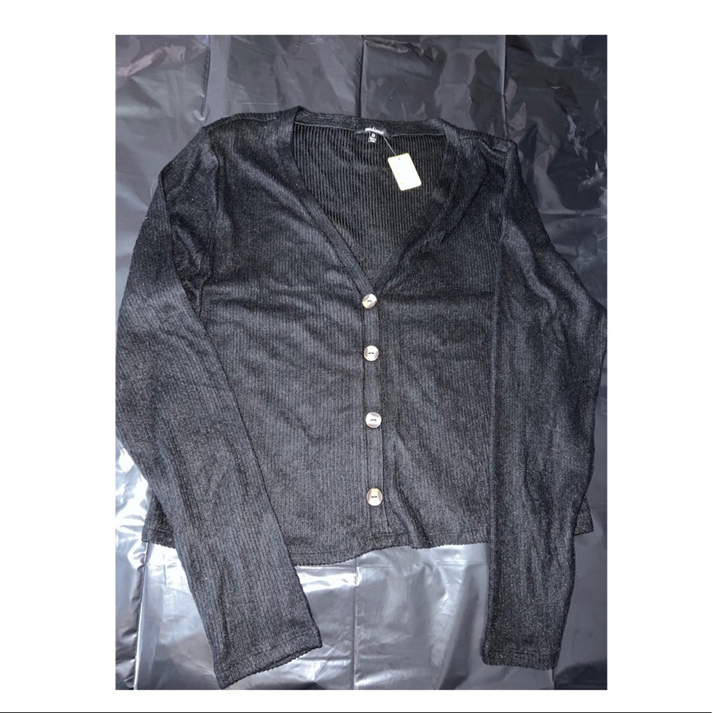 Black Long sleeve Top -3XL